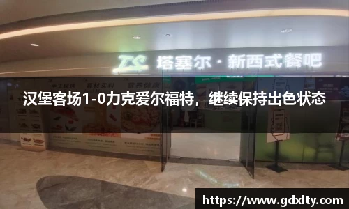 汉堡客场1-0力克爱尔福特，继续保持出色状态
