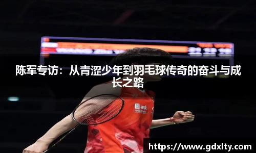 陈军专访：从青涩少年到羽毛球传奇的奋斗与成长之路